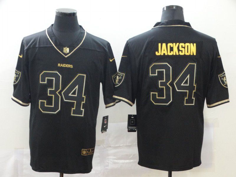Men Oakland Raiders #34 Jackson Black Nike Vapor Untouchable Stitched Limited NFL Jerseys->indianapolis colts->NFL Jersey